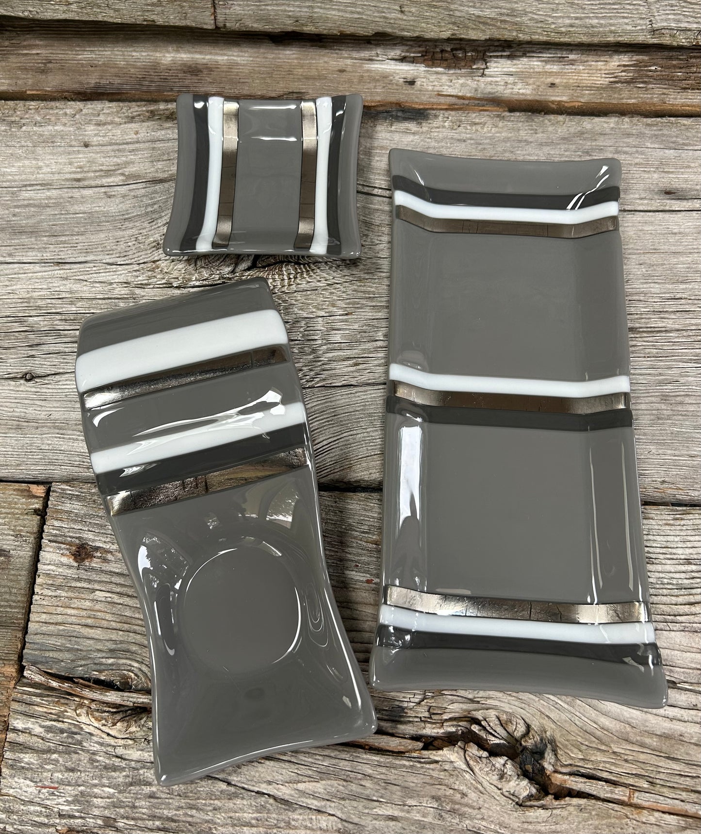 Artisan Glass Homeware Pewter