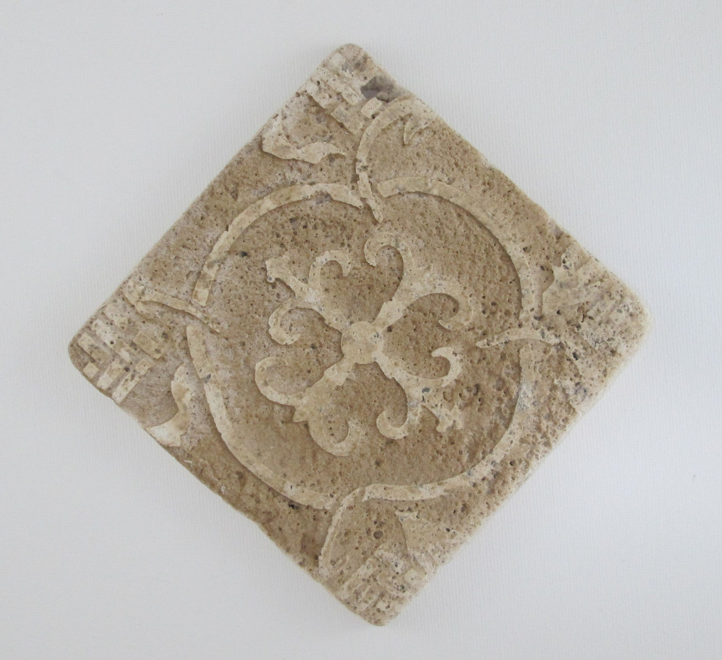 Travertine Freize 4x4 Deco