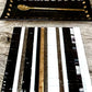 Artisan Glass Homeware Black and Gold