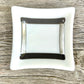 Artisan Glass Homeware White Grey Mix